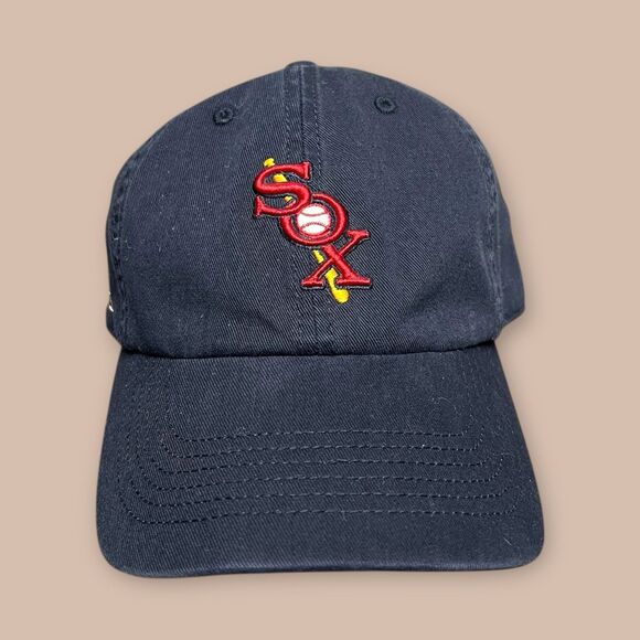 47 Brand The Perfect Fit Chicago White Sox 1933 All Star Game Dad Hat Navy Red - Picture 1 of 6